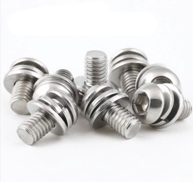 ISO7380 內六角盤頭三組合螺釘